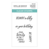 Spellbinders Field Notes Sentiments Clear Stamp Set (STP-242)