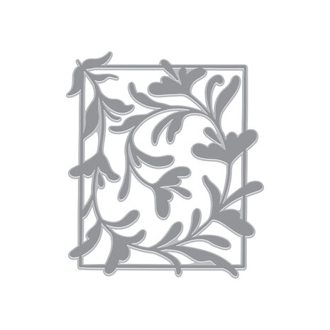 Hero Arts Decorative Floral Letterpress + Foil Debossing Plate (HP117)