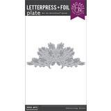 Hero Arts Lavish Flourish Letterpress + Foil Debossing Plate (HP120)