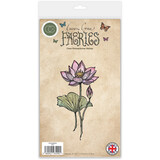 Craft Consortium Fairies A6 Clear Photopolymer Stamps Lotus (CCLGSTMP010)