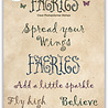 Craft Consortium Fairies A6 Clear Photopolymer Stamps Sentiments (CCLGSTMP017) Craft Consortium Fairies A6 Clear Photopolymer Stamps Sentiments (CCLGSTMP017)