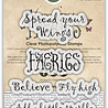 Craft Consortium Fairies A6 Clear Photopolymer Stamps Sentiments (CCLGSTMP017) Craft Consortium Fairies A6 Clear Photopolymer Stamps Sentiments (CCLGSTMP017)