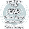 Craft Consortium Fairies A6 Clear Photopolymer Stamps Sentiments (CCLGSTMP017) Craft Consortium Fairies A6 Clear Photopolymer Stamps Sentiments (CCLGSTMP017)
