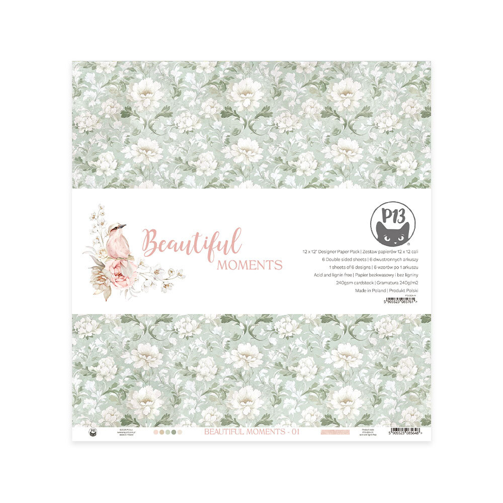 P13 Beautiful Moments 12x12 Paper Set (P13-BEA-14) P13 Beautiful Moments 12x12 Paper Set (P13-BEA-14)