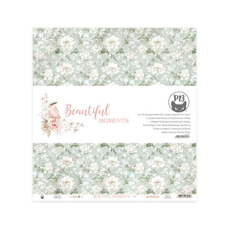 P13 Beautiful Moments 12x12 Paper Set (P13-BEA-14) P13 Beautiful Moments 12x12 Paper Set (P13-BEA-14)