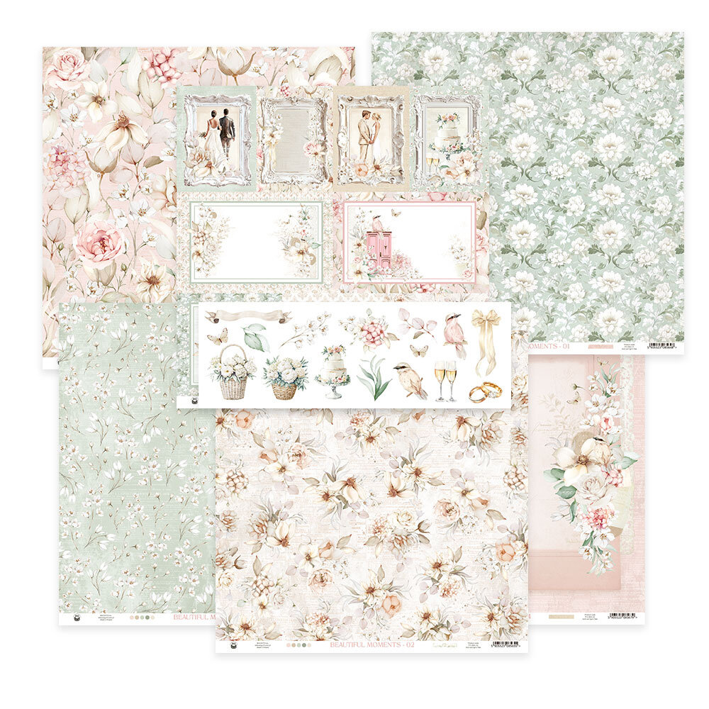 P13 Beautiful Moments 12x12 Paper Set (P13-BEA-14) P13 Beautiful Moments 12x12 Paper Set (P13-BEA-14)