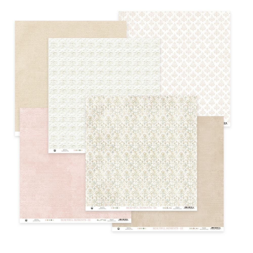 P13 Beautiful Moments 12x12 Paper Set (P13-BEA-14) P13 Beautiful Moments 12x12 Paper Set (P13-BEA-14)