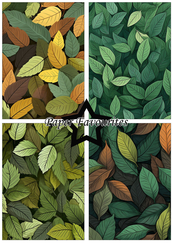 Paper Favourites Forest Leaves A5 Paper Pad (PFA174)