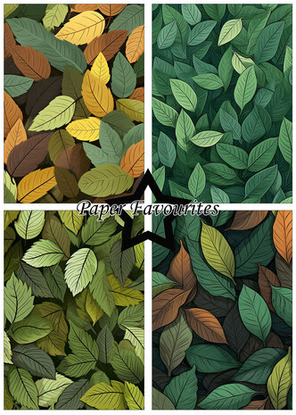 Paper Favourites Forest Leaves A5 Paper Pad (PFA174)