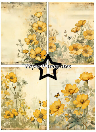 Paper Favourites Buttercup A6 Paper Pad (PFA573)