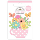 Doodlebug Design Butterfly Kisses Cup Of Cheer Doodle-Pops (8776)