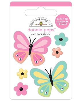 Doodlebug Design Butterfly Kisses Doodle-Pops (8777)