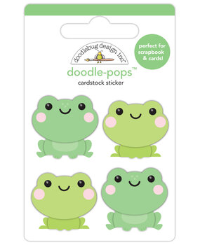 Doodlebug Design Butterfly Kisses Hoppy To See You Doodle-Pops (8782)