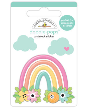 Doodlebug Design Butterfly Kisses Rainbow Garden Doodle-Pops (8783)