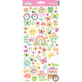 Doodlebug Design Butterfly Kisses Icons Stickers (8806)