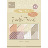 Marianne Design Earth Tones A4 Paper Pad (PK9204)