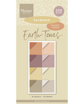 Marianne Design Earth Tones 15x30cm Cardstock (PK9205)
