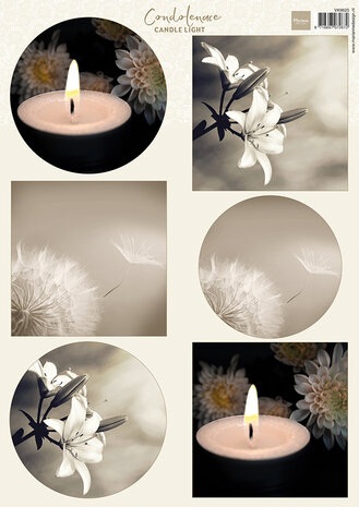 Marianne Design Decoupage Condoleance Orchid (VK9624)