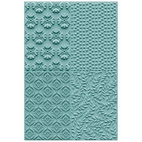 Sizzix 3D Textured Impressions by Catherine Pooler Posh Patterns (666828)