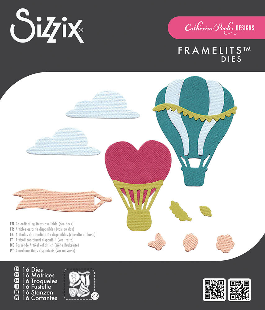 Sizzix Framelits by Catherine Pooler Up and Away #2 (16pcs) (666830)