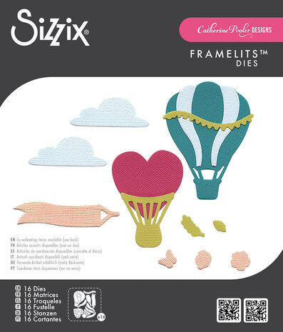 Sizzix Framelits by Catherine Pooler Up and Away #2 (16pcs) (666830)