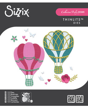 Sizzix Thinlits by Catherine Pooler Floating Fancy (15pcs) (666834) Sizzix Thinlits by Catherine Pooler Floating Fancy (15pcs) (666834)