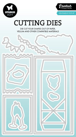 Studio Light Sentiment Pop-Up Essentials Cutting Die (SL-ES-CD974) (DISCONTINUED) Studio Light Sentiment Pop-Up Essentials Cutting Die (SL-ES-CD974) (DISCONTINUED)