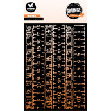 Studio Light Rulers Background Grunge Mask (SL-GR-MASK335) (DISCONTINUED)