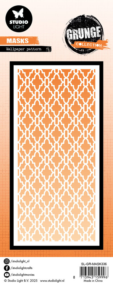 Studio Light Wallpaper Pattern Grunge Mask (SL-GR-MASK336) (DISCONTINUED)