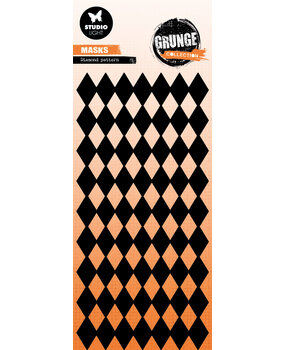 Studio Light Diamond Pattern Grunge Mask (SL-GR-MASK337) (DISCONTINUED)