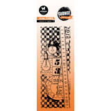 Studio Light Rulers & Lights Grunge Clear Stamp (SL-GR-STAMP822) (DISCONTINUED)
