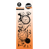 Studio Light Clock Background Grunge Clear Stamp (SL-GR-STAMP823) (DISCONTINUED)