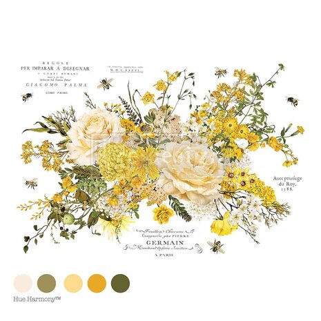 Re-Design with Prima Sunlit Serenade 24x35 Inch Decor Transfers (675820) Re-Design with Prima Sunlit Serenade 24x35 Inch Decor Transfers (675820)