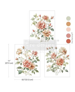 Re-Design with Prima Gentle Symphony 8,5x11 Inch Middy Transfers (3pcs) (676230) Re-Design with Prima Gentle Symphony 8,5x11 Inch Middy Transfers (3pcs) (676230)