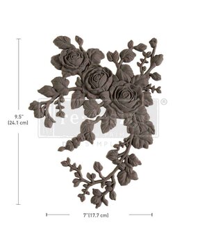 Re-Design with Prima Velvet Cascade Right 9,5x7 Inch Decor Poly (678678)