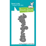 Lawn Fawn Scripty Congrats Lawn Cuts Dies (LF0911)