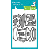 Lawn Fawn Build-A-Bird Feeder Lawn Cuts Dies (LF3726)