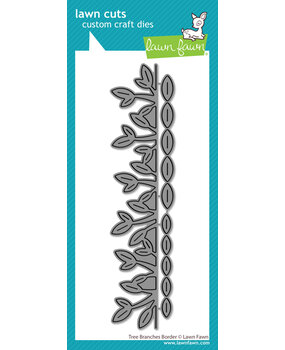 Lawn Fawn Tree Branches Border Lawn Cuts Dies (LF3730)