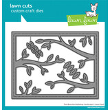 Lawn Fawn Tree Branches Backdrop Landscape Lawn Cuts Dies (LF3733)