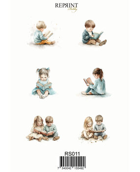 Reprint Children 10x20cm Stickers (RS011)