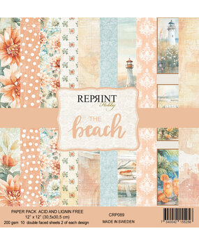 Reprint The Beach 12x12 Inch Paper Pack (CRP089)