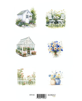 Reprint Summer A4 Cutouts (KPA4109)