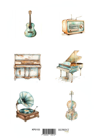 Reprint The Bookshop A4 Cutouts (KPA4108) Reprint The Bookshop A4 Cutouts (KPA4108)