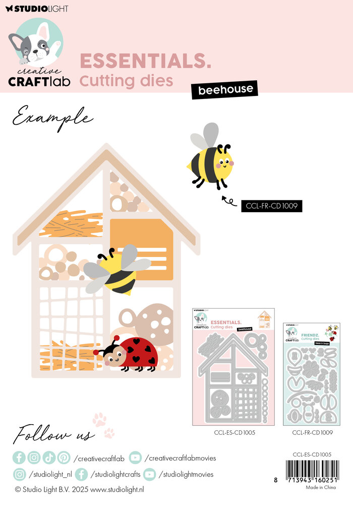 Creative Craftlab Beehouse Essentials Cutting Die (CCL-ES-CD1005) (DISCONTINUED)