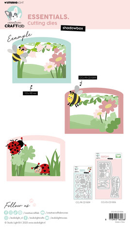 Creative Craftlab Shadowbox Essentials Cutting Die (CCL-ES-CD1006) (DISCONTINUED)