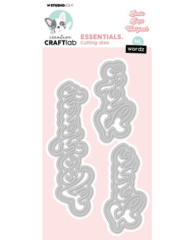 Creative Craftlab Wordz NL Essentials Cutting Die (CCL-ES-CD1008) (DISCONTINUED)