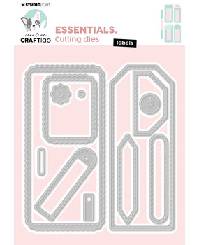 Creative Craftlab Labels Essentials Cutting Die (CCL-ES-CD986) (DISCONTINUED)