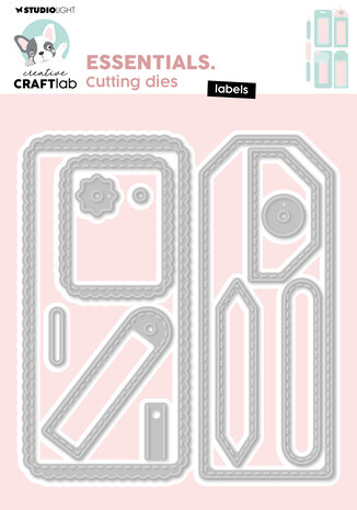 Creative Craftlab Labels Essentials Cutting Die (CCL-ES-CD986) (DISCONTINUED) Creative Craftlab Labels Essentials Cutting Die (CCL-ES-CD986) (DISCONTINUED)
