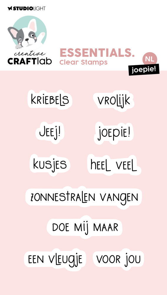 Creative Craftlab Joepie! NL Essentials Clear Stamp (CCL-ES-STAMP834) (DISCONTINUED) Creative Craftlab Joepie! NL Essentials Clear Stamp (CCL-ES-STAMP834) (DISCONTINUED)