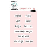 Creative Craftlab Joepie! NL Essentials Clear Stamp (CCL-ES-STAMP834) (DISCONTINUED)